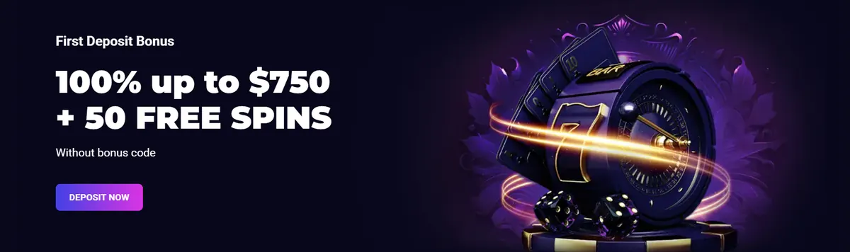Lucky7 Casino welcome offer banner